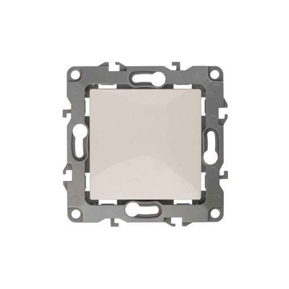 Выключатель 1-кл. СП Эра12 12-1001-02 10А IP20 250В 10AX без монтаж. лапок механизм сл. кость Эра Б0014628