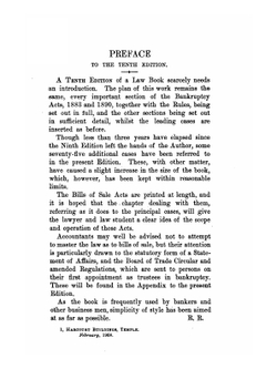The Principles of Bankruptcy | R. Ringwood