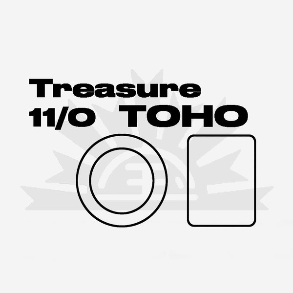 Японский бисер TOHO Treasure (№4F), прозрачный матовый