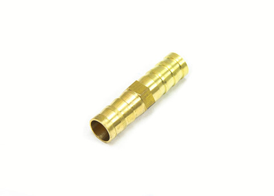 Переходник прямой "ёлочка" латунь 8 - 8 мм