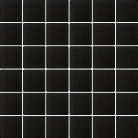 Мозаика MOSAICO ABSOLUTE BLACK 6MM NAT/RETT 5X5 (97123