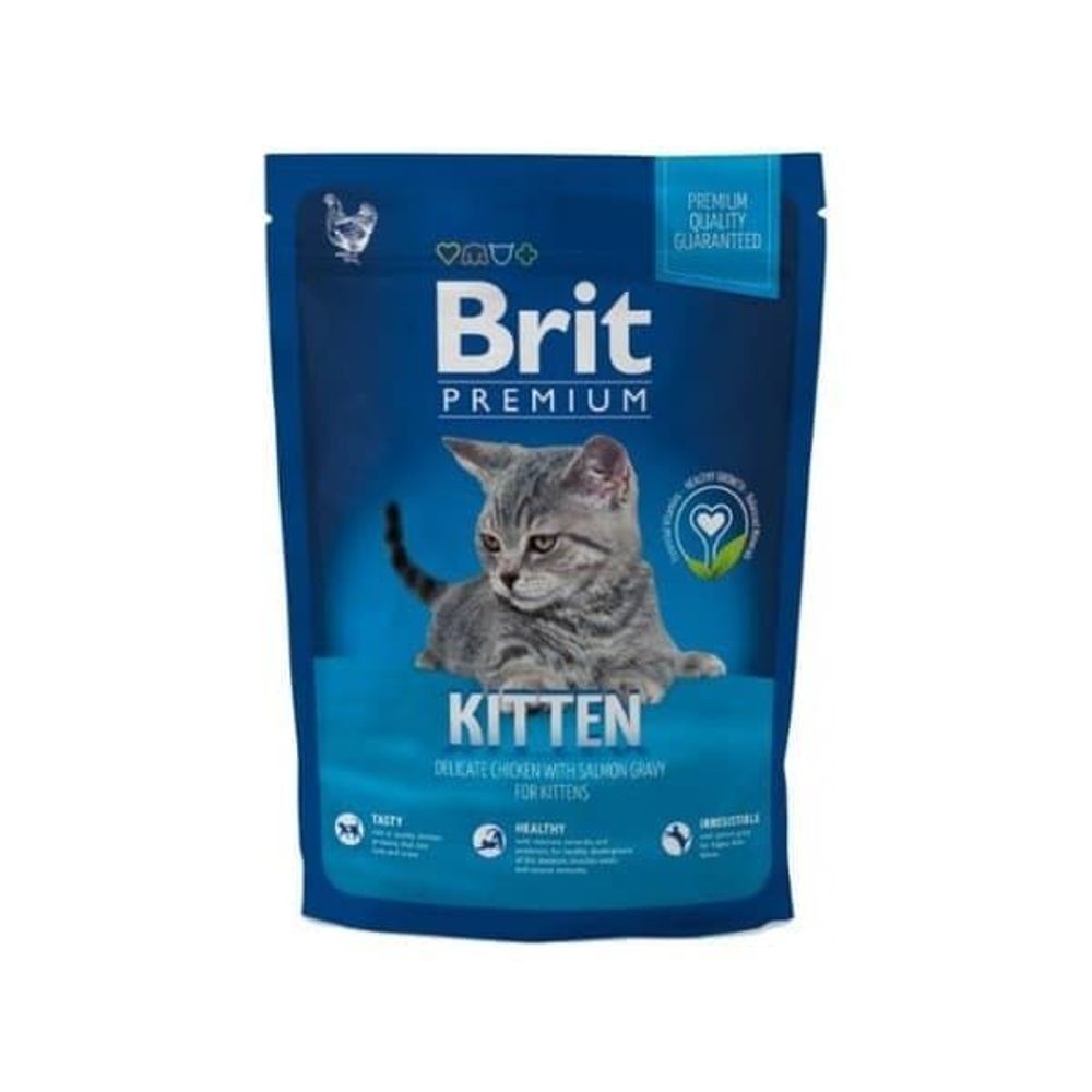 Brit Premium Cat Kitten д/котят с Курицей 300гр