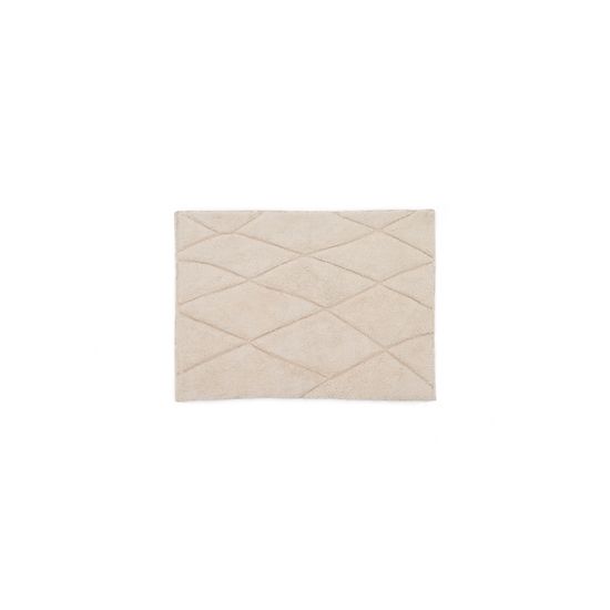 Коврик для ванной Nyana белый хлопковый 50 x 70 см