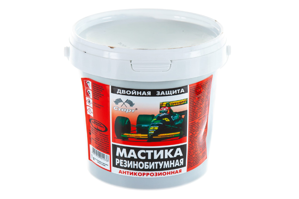 Мастика резинобитумная Старт, 1 л