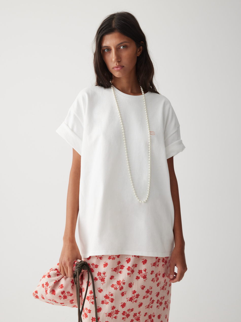 Футболка с принтом