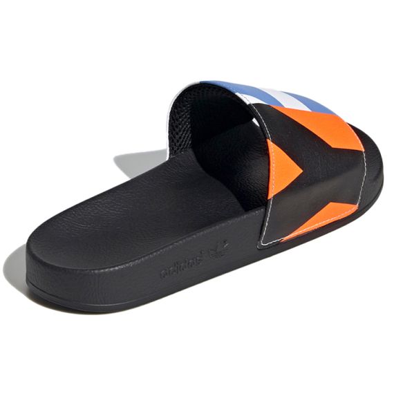 Y-3 Adilette Slide 'Black Blue Orange'