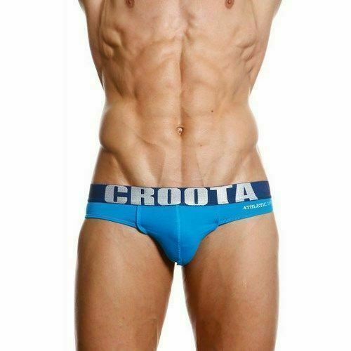 Мужские трусы брифы CROOTA Inner Sport Bikini Brief Blue CR00040