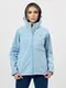 Ветровка женская softshell голубого цвета, размер 48