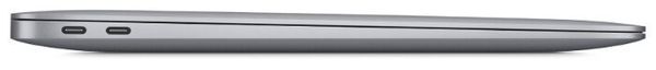 Ноутбук Apple MacBook Air 13 Late 2020 MGN73LL/A Space Gray (Apple M1/13.3"/2560x1600/8GB/512GB SSD/DVD нет/Apple graphics 8-core/Wi-Fi/Bluetooth/macOS) Серый космос