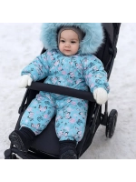 Комбинезон зимний для девочки.