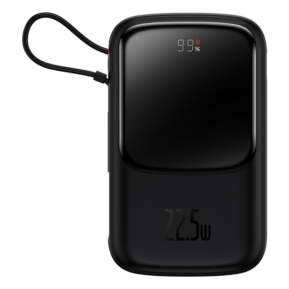 Внешний аккумулятор Baseus Qpow Pro Digital Display Fast Charge Power Bank Type-C Edition 2C+U 10000mAh 22.5W - Black