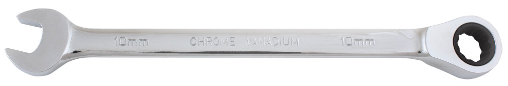 W106110 (W60110) Ключ гаечный комбинированный трещоточный с реверсом, 10 мм
