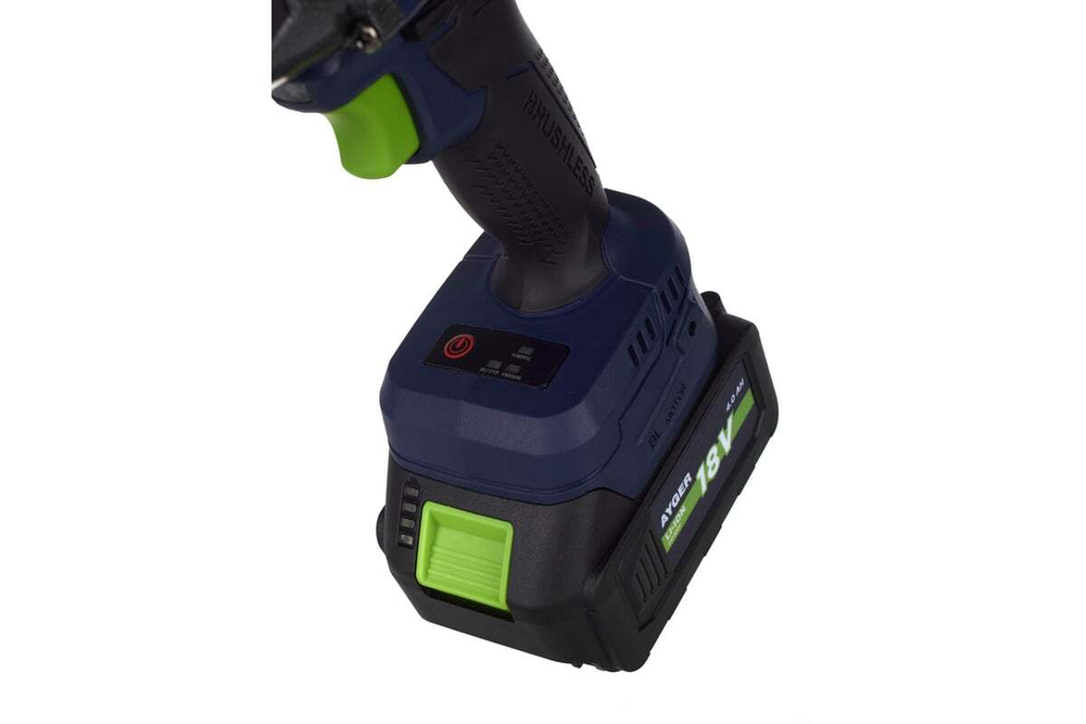 Гайковерт аккумуляторный APW18BL4 1акб, коробка. Акб совместим с Makita