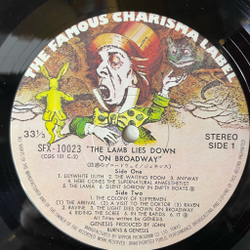 Винтажная виниловая пластинка LP Genesis The Lamb Lies Down On Broadway (Japan 1977) (No Obi) Hairless Heart