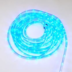ULD-D50 8M-С08 IP44 BLUE Гирлянда светодиодная Дюралайт. 8м. С контроллером. Синий свет. Провод прозрачный. ТМ Uniel
