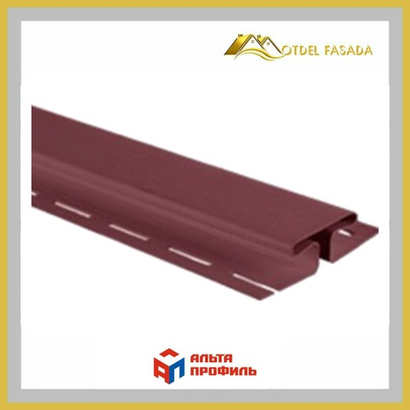 Планка Соединительная Альта Профиль Канада Плюс Премиум Т18  Гранатовый 3м