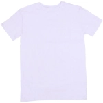 Футболка мужская однотонная, белый цвет, р-р 48