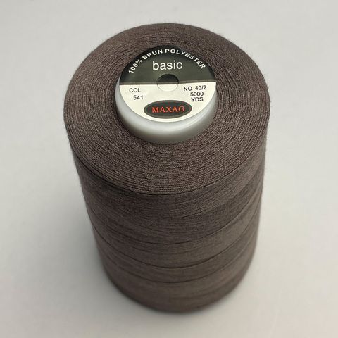 Нитки 40/2 5000 ярд 100% п/э, цвет 541