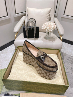 Gucci Horsebit Platform Loafer