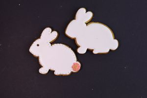 Пряник кролик с дизайном на заказ