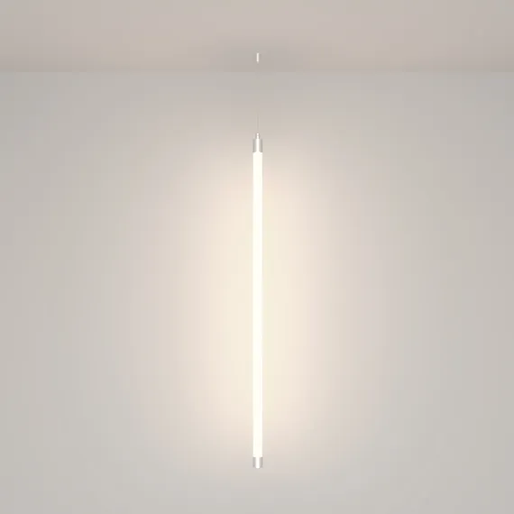 Набор для вертикального подвесного монтажа круглого неона 360° D18 серебро Led Strip 201148