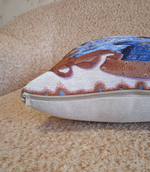 Декоративный гобеленовый чехол для интерьерной подушки Зима 38*38