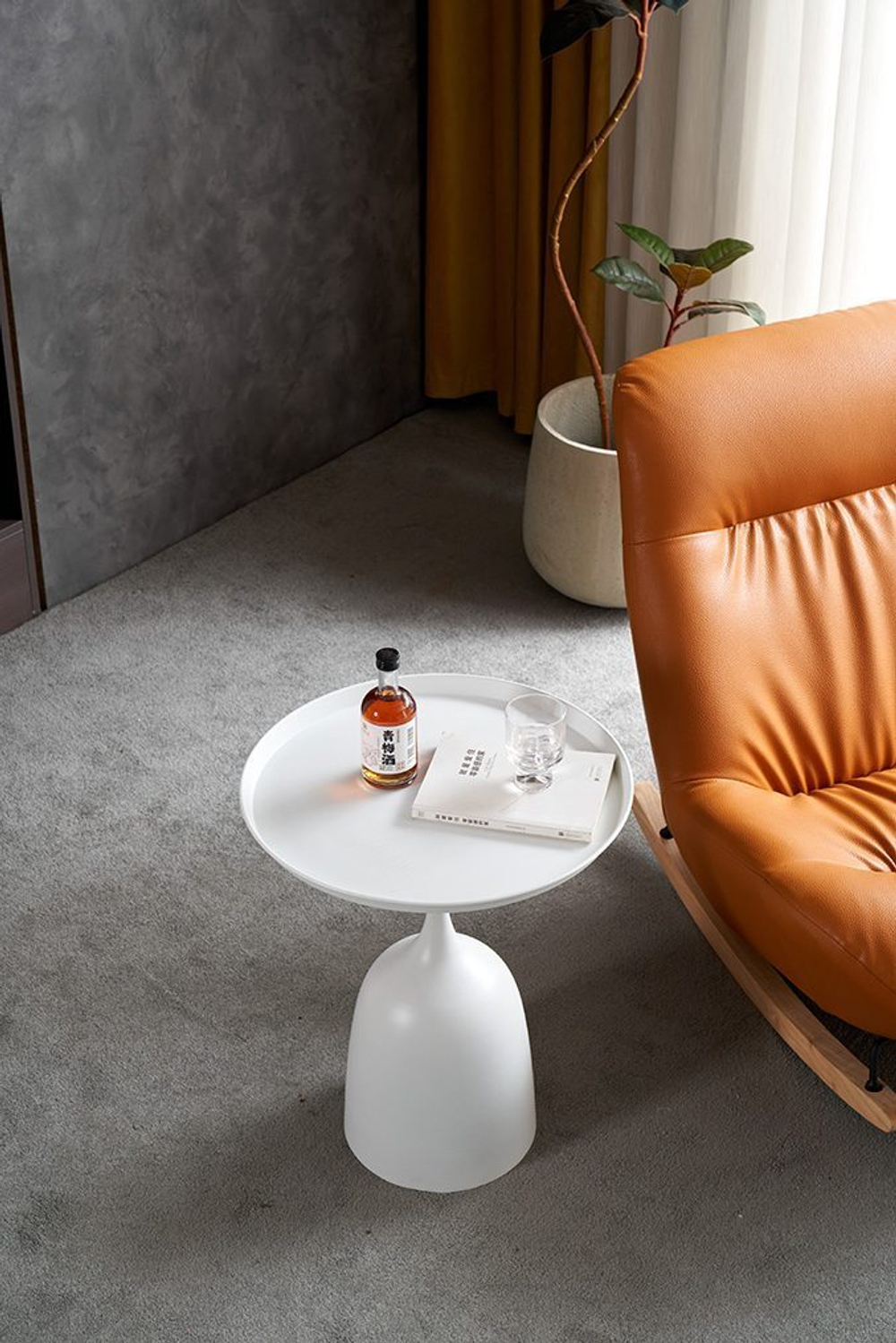 Стол журнальный BAJ-T09Z белый матовый