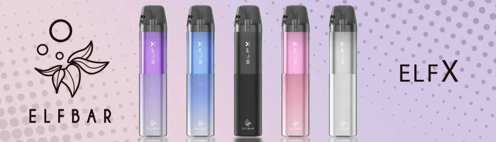 ELFBAR ELFX Refillable Dual Mesh 1000mAh Pod Kit