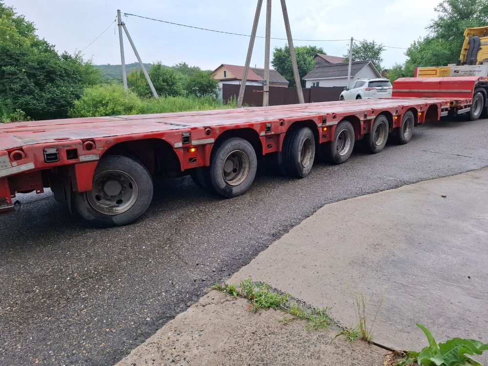 Тверьстроймаш 99397 Полуприцеп тяжеловоз 7 осей 99397 (Раздвижной)