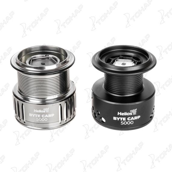 Катушка Byte carp 5000 CP 4+1 подшип + зап шпуля (HS-BC-5000-S) Helios