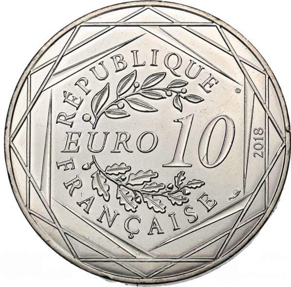 France 10 Euro 2018 – Mickey & La France: Pique-Nique Normand. Silver Coin from the "Mickey & La France" Series