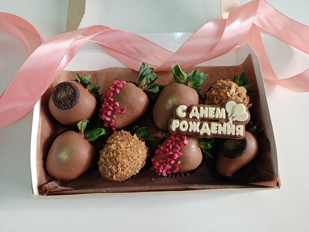 Клубника в шоколаде