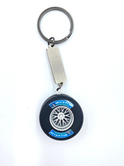 Брелок для ключей с эмблемой Michelin (колесо)