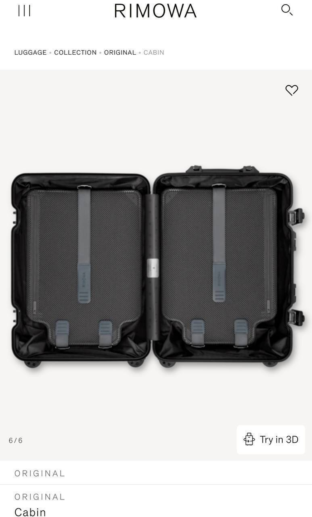 Чемодан Rimowa