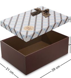 Packing Symphony WF-71-B Набор коробок из 3шт «Прямоугольник» цв.коричневый