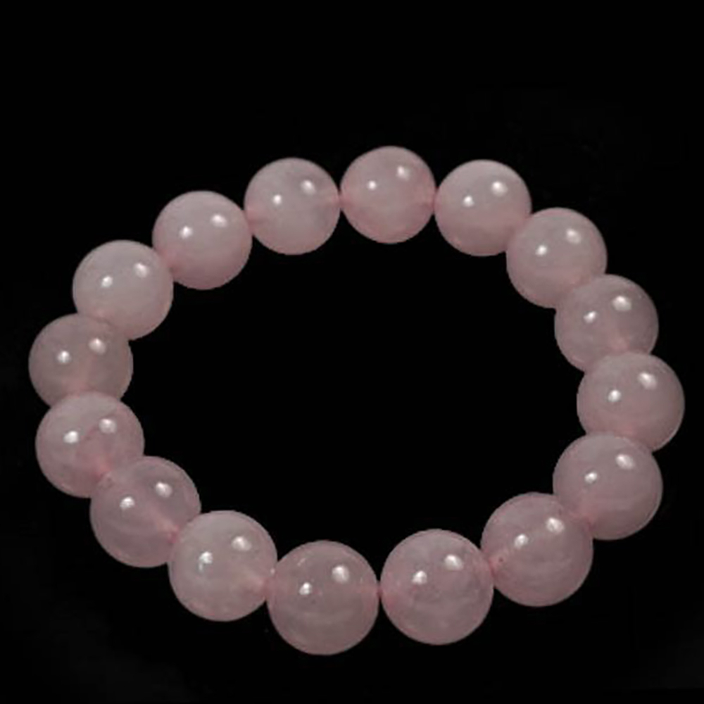 Браслет "Келли 12" розовый кварц