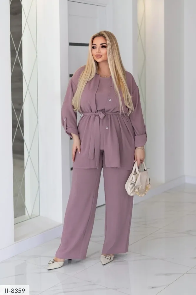Костюм тройка II-8350 Фабрика Моды