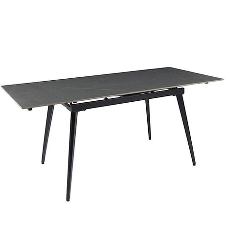 Стол керамический LA ALTA DENVER ARMANI GRAY 120, каркас черный