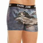 Мужские трусы-боксеры с 3D-принтом военной тематики (Размер: S) (Цвет: разноцветный)