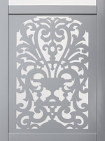 Ширма - перегородка для зонирования пространства деревянная резная "Прованс", 3 створки 1800 *480 мм