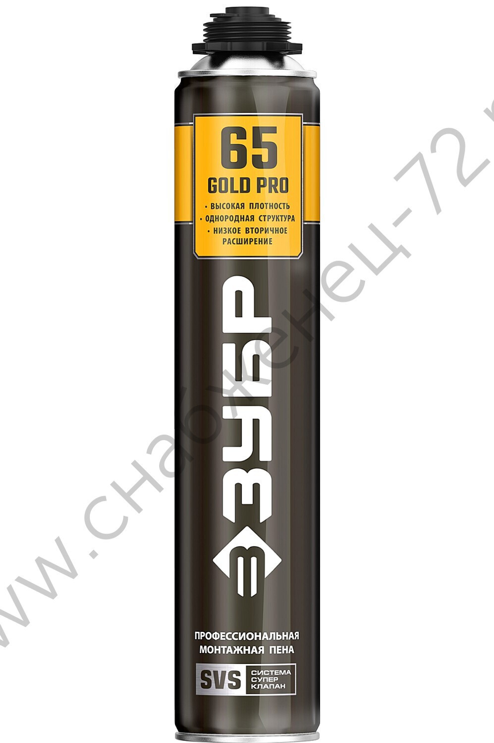 ЗУБР GOLD PRO 65 850мл мелкопористая c выходом до 65л пистолетная, Монтажная пена (41157)