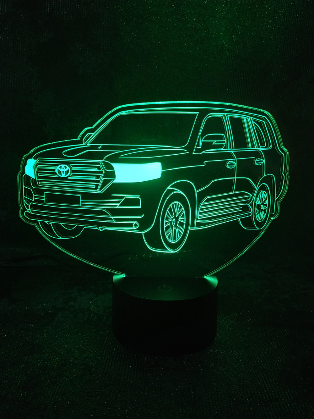 Светильник "Автомобиль - Toyota Land Cruiser" (Тайота )