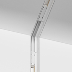 Прямой угол для встраиваемого магнитного шинопровода Maytoni Gravity TRA010ICL-22W