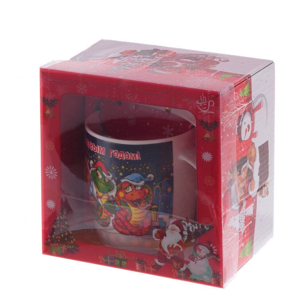 GAEM Кружка с ложкой, 300 мл, L13 W9 H9 см