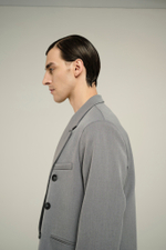 Пиджак двубортный | grey
