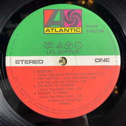 Винтажная виниловая пластинка LP Led Zeppelin IV (Japan 1979) (No Obi) Stairway To Heaven