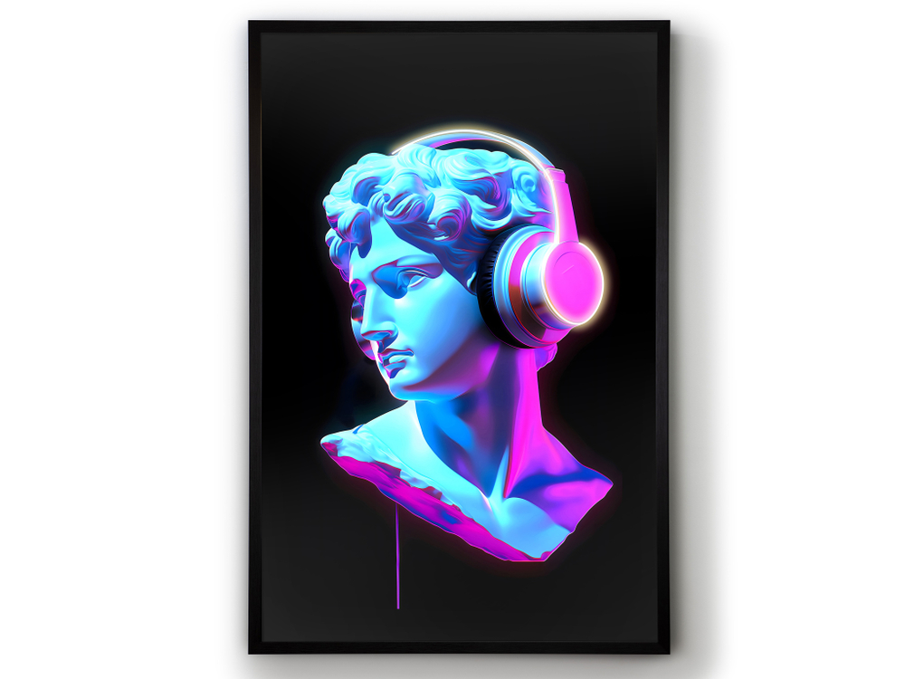 Картина Busto COLOR LED 80X120