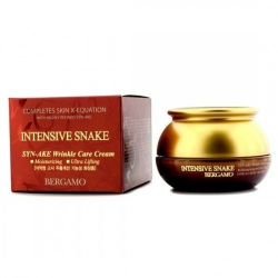 Bergamo Intensive Snake Syn-Ake Wrinkle Care Cream антивозрастной крем со змеиным ядом