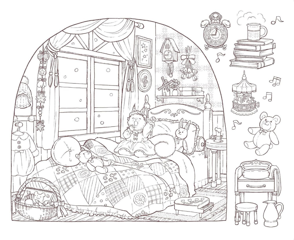 [Vol.6] A friendly squirrel and the residents of the antique town by Mona.