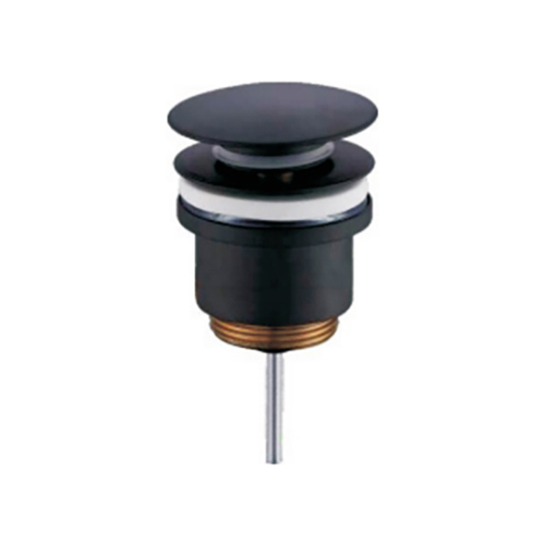 Выпуск для сифона click-clack цельномет. пробка 63мм без перелива F62-7 FRAP ЧЕРНЫЙ